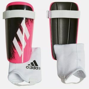 NWT Adidas JR X Match Shin Guards Black-Pin